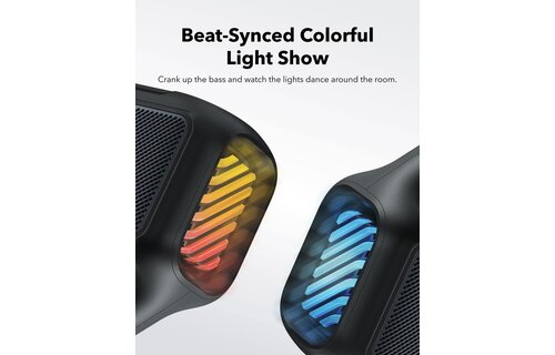 Soundcore By Anker Boom 2, IPX7 Waterpoof Wireless Speaker 80W - Black