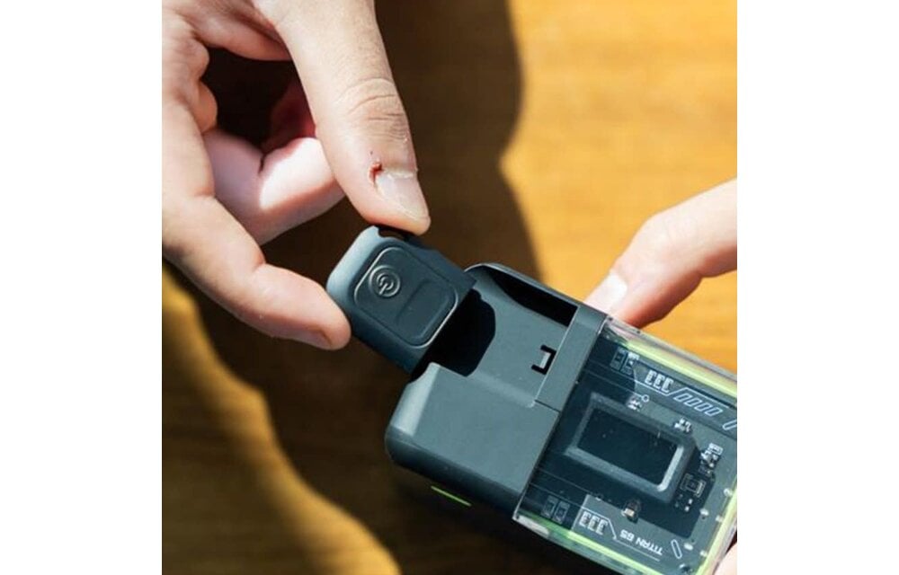 Goui G-Tag Bluetooth Tracker Work with Apple Finde my  - Black