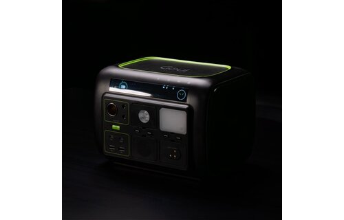 Goui Beast Smart Portable Power Station 800W  AC/DC Output 2xTYP-C 2xUSB with Wireless Charge and Led flash light - Black