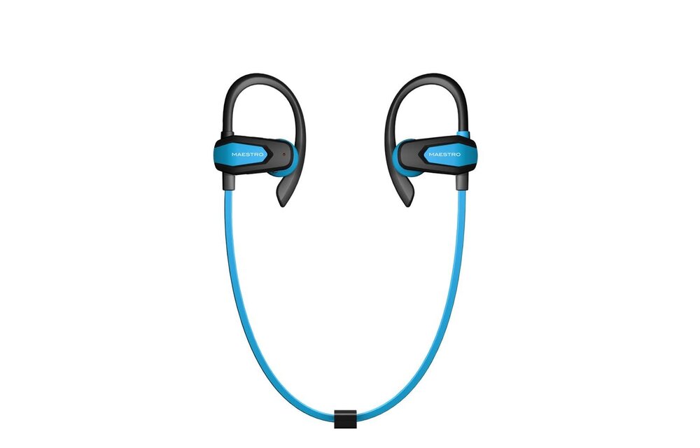 Maestro Cross Bluetooth Sports Headset - Blue