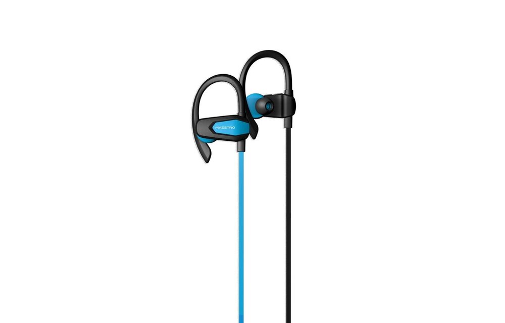 Maestro Cross Bluetooth Sports Headset - Blue