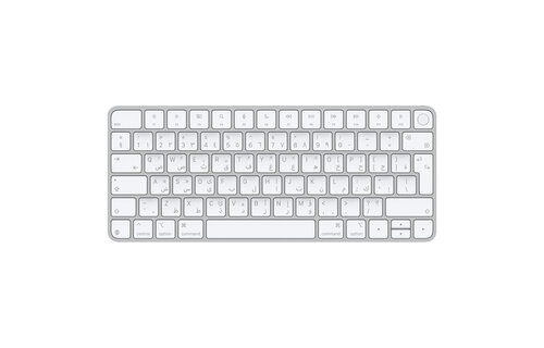 Apple Magic Keyboard with Touch ID for Mac models with Apple silicon USB–C Arabic / English - White