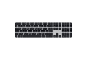 Apple Magic Keyboard with Touch ID and Numeric Keypad for Mac models with Apple silicon USB‑C Black Keys - Arabic/English