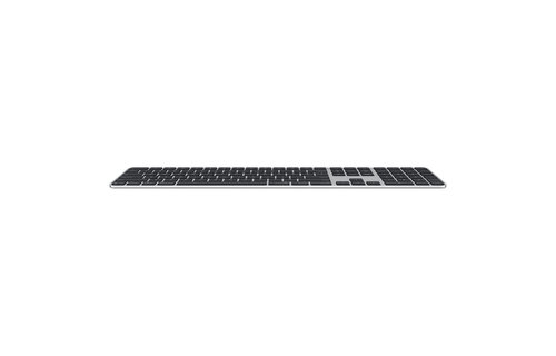 Apple Magic Keyboard with Touch ID and Numeric Keypad for Mac models with Apple silicon USB‑C Black Keys - Arabic/English