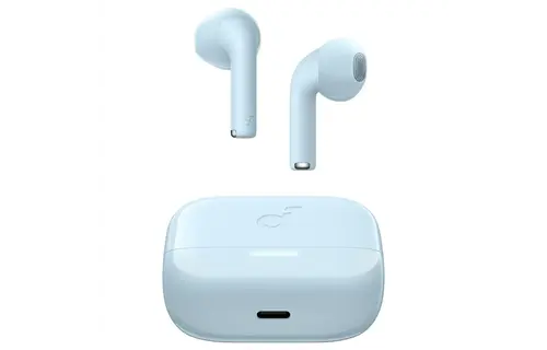 Soundcore K20i by Anker, Semi-in-Ear Earbuds, Bluetooth Wireless Headphone - Blue