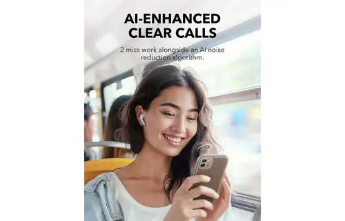 Soundcore K20i by Anker, Semi-in-Ear Earbuds, Bluetooth Wireless Headphone - Blue