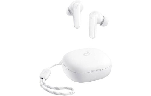 Soundcore By Anker R50i True Wireless Earbuds 30H Playtime, IPX5 Waterproof - White