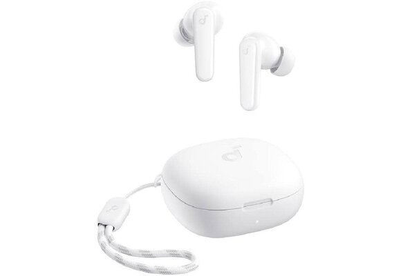 Soundcore By Anker R50i True Wireless Earbuds 30H Playtime, IPX5 Waterproof - White