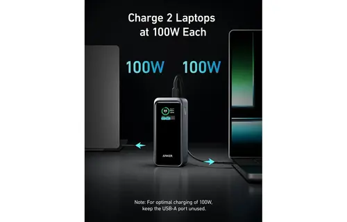 Anker Prime Multi Device Fast Charging Power Bank 3-Port 20,000mAh 200W - Black