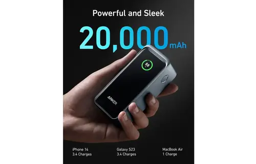 Anker Prime Multi Device fast Charging 100W Power Bank - Black