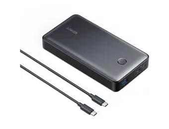 Anker 537 Power Bank 24K 65W Multi Device Fast Charging  For Phone , Tablet and Laptop 24'000mAh  - Black