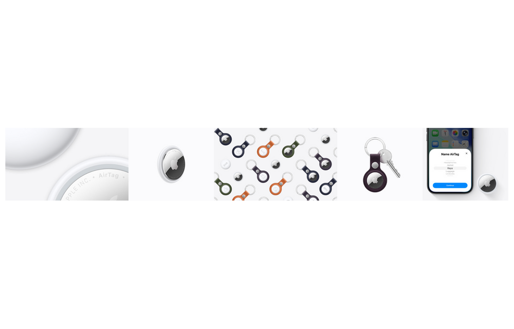 Apple Air Tag  2nd Generation 1 Pack - White