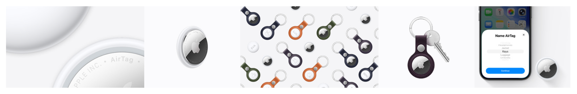 Apple Air Tag  2nd Generation 1 Pack - White