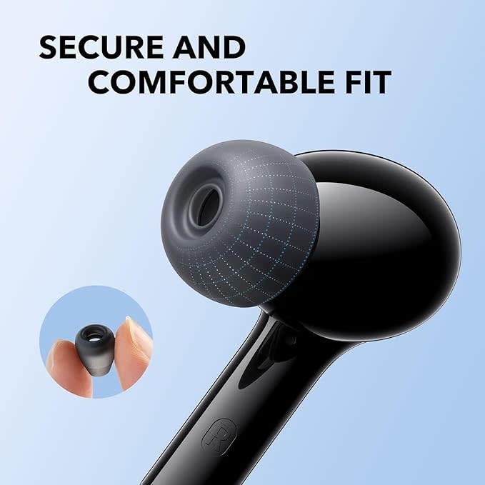 Soundcore by Anker Life P2i True Wireless Earbuds, AI-Enhanced Calls - Black