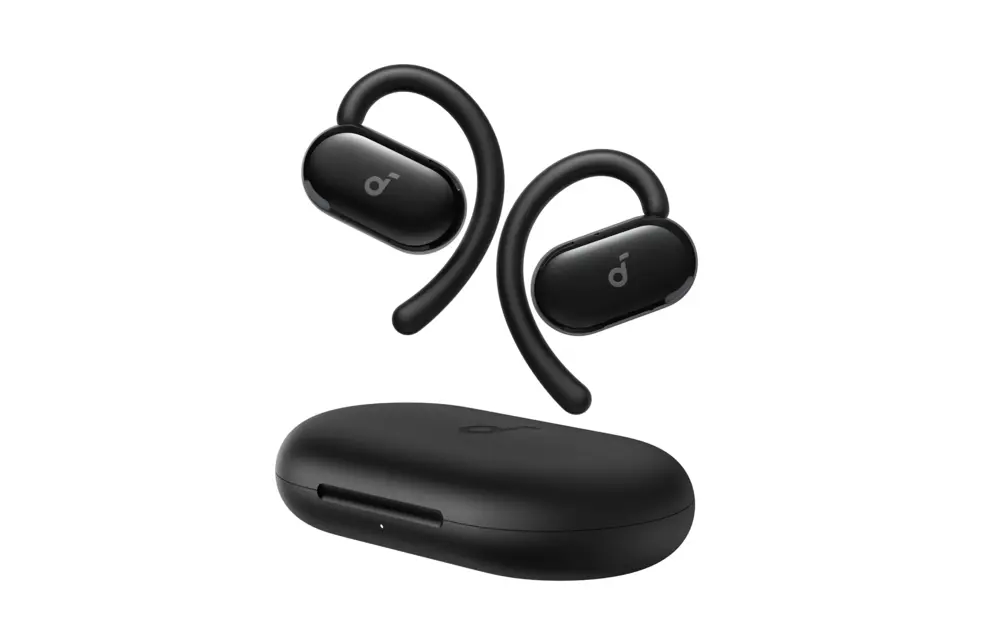 Soundcore V20i by Anker Open-Ear Headphones, Rotatable Snug Fit - Black