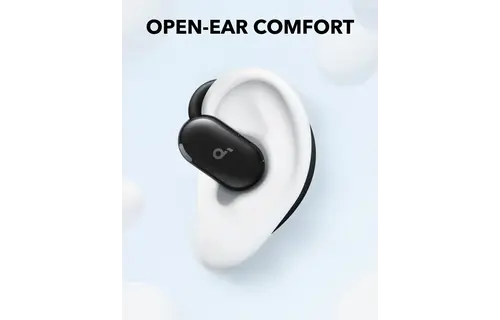 Soundcore V20i by Anker Open-Ear Headphones, Rotatable Snug Fit - Black