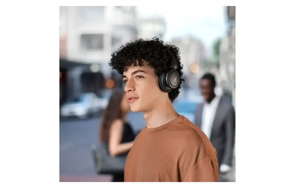 Soundcore By Anker  Life Tune Wireless Noise Cancellation Headphones 40H Playtime - Gray