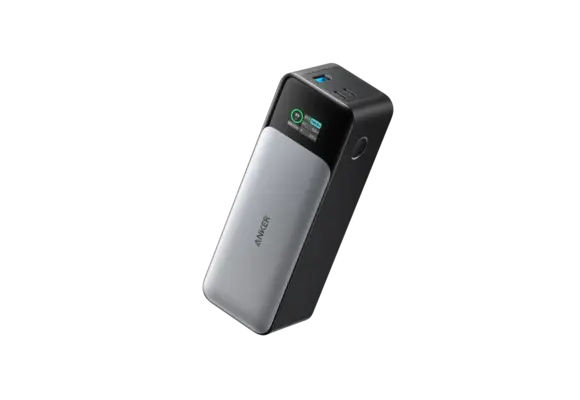 Anker 737 Laptop Power Bank PowerCore 24K, 140W 2x-USB-C 1x-USB With Smart Digital Display 24,000mAh - Black