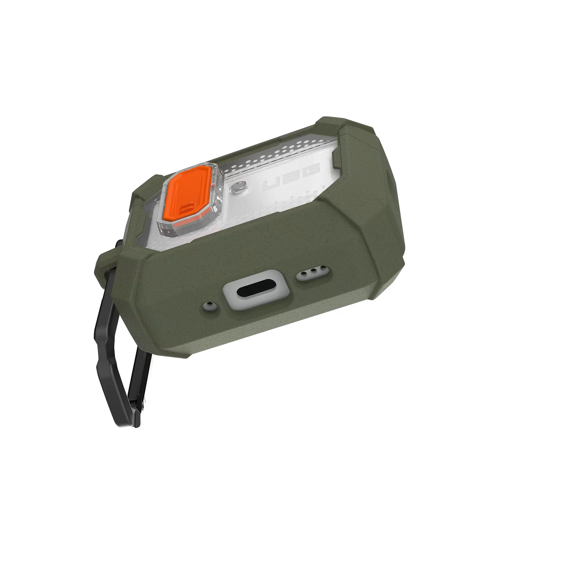 UAG Plasma Case with Secure Latch Closure for Apple AirPods Pro 3 - Olive