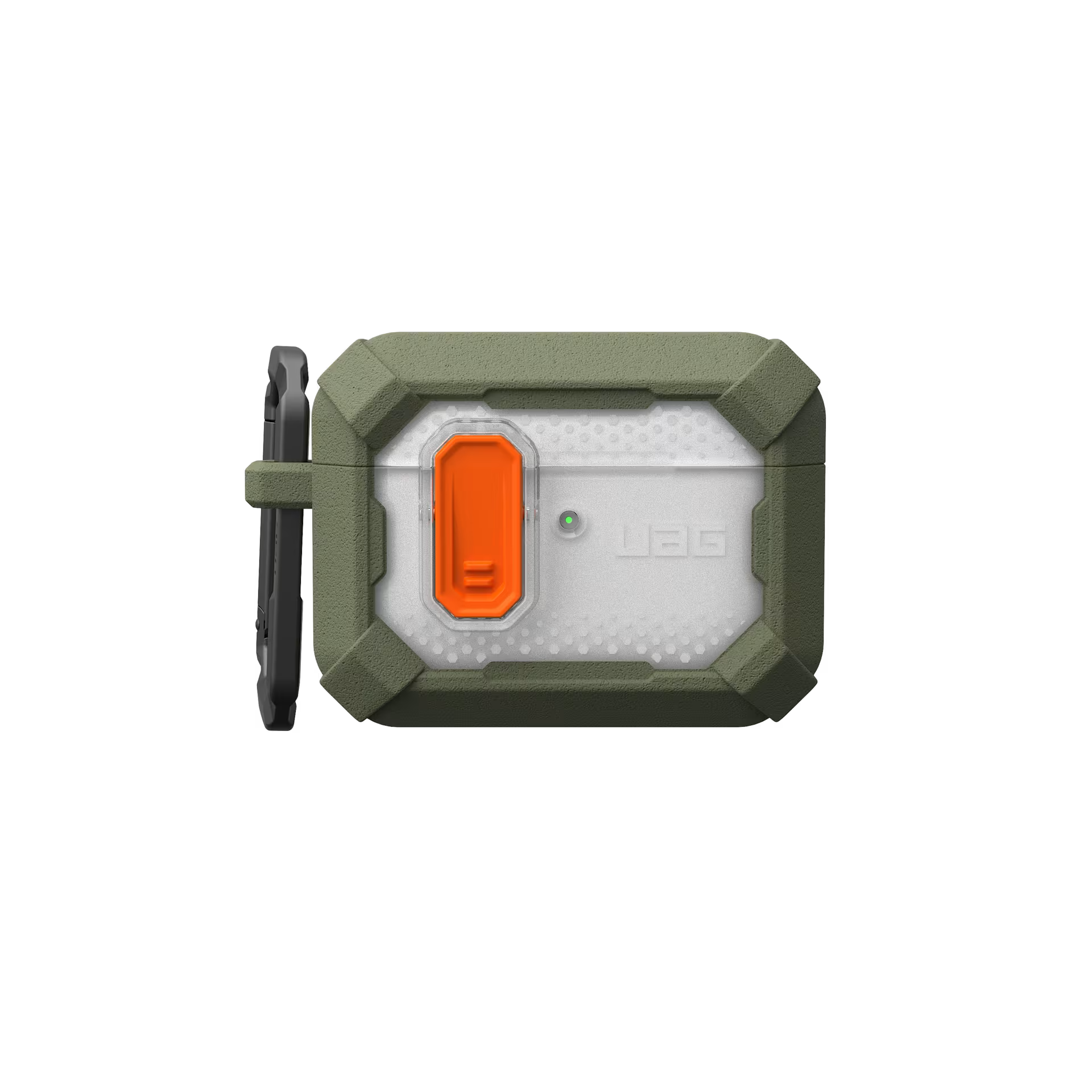 UAG Plasma Case with Secure Latch Closure for Apple AirPods Pro 3 - Olive