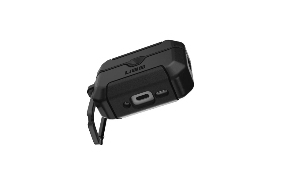 UAG Scout Case with Detachable Carabiner Clip for Apple AirPods Pro 3 - Black