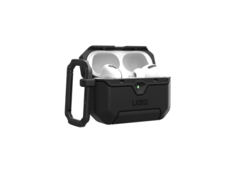 UAG Scout Case with Detachable Carabiner Clip for Apple AirPods Pro 3 - Black
