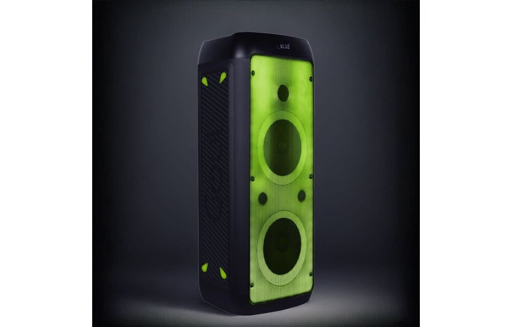 Goui Neon-60 Bluetooth Speaker Dynamic LED Lights & 60W Stereo Sound with Microphone - Black