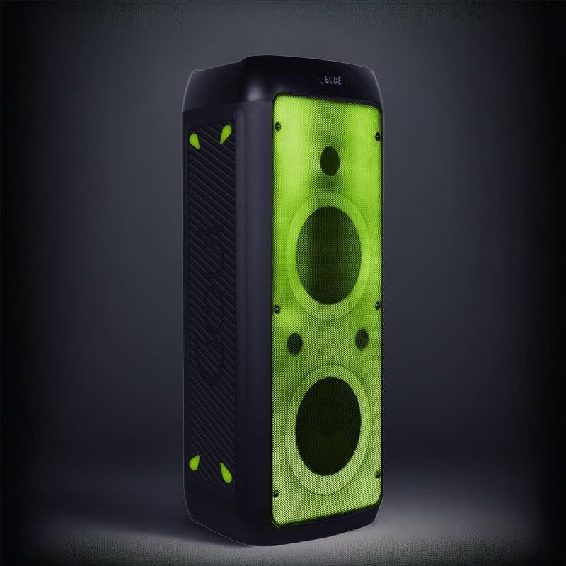 Goui Neon-60 Bluetooth Speaker Dynamic LED Lights & 60W Stereo Sound with Microphone - Black