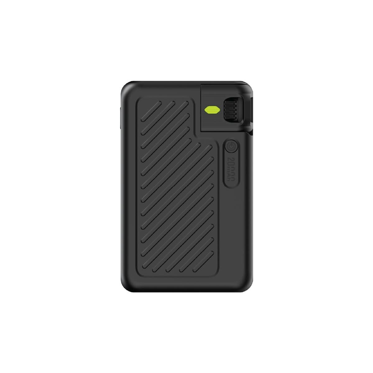 Goui Singi 20 Plus Mini Triple Output with USB-C Power Bank 20,000mAh PD - Black
