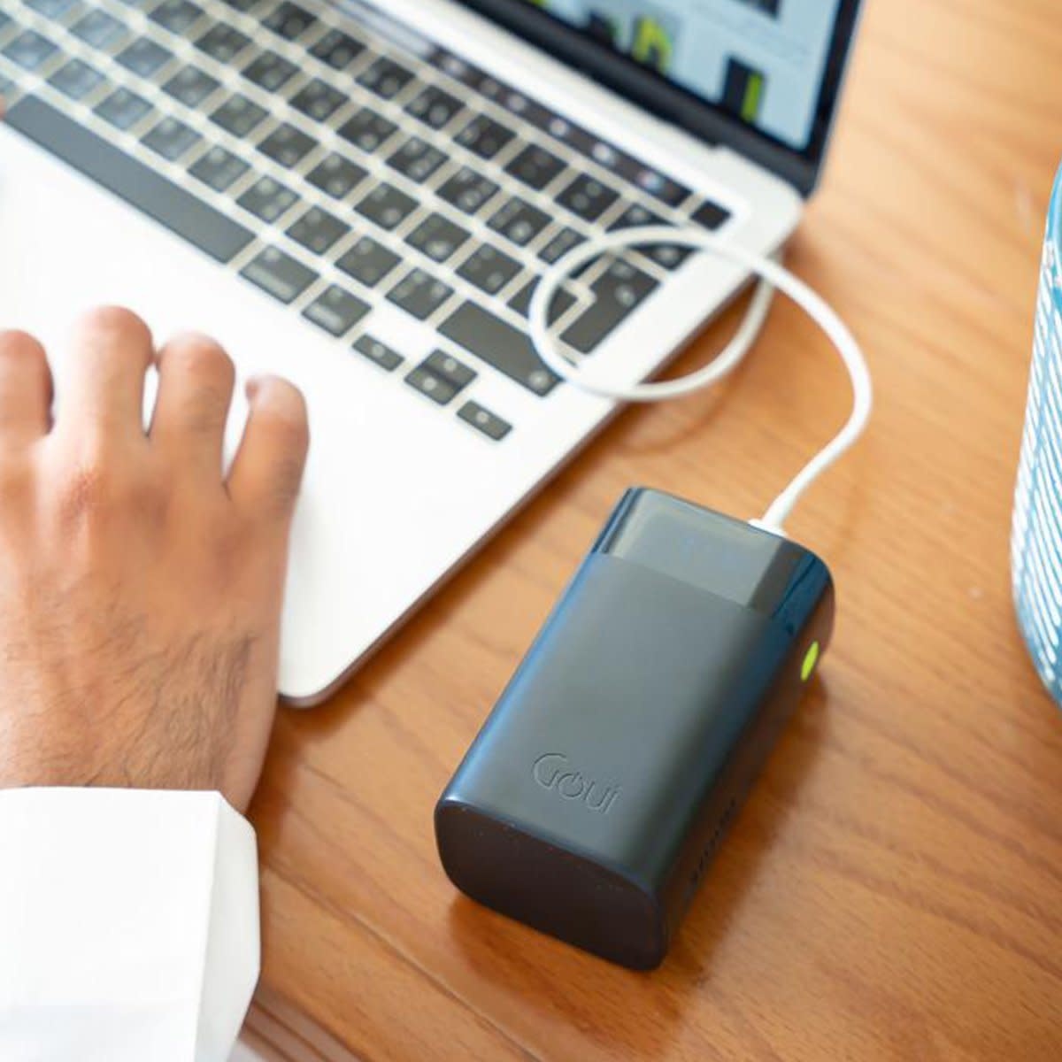 Goui Premium P20 Power Bank With 2 Type-C & 1 USB Ports  65W PD 20,000mAh - Black