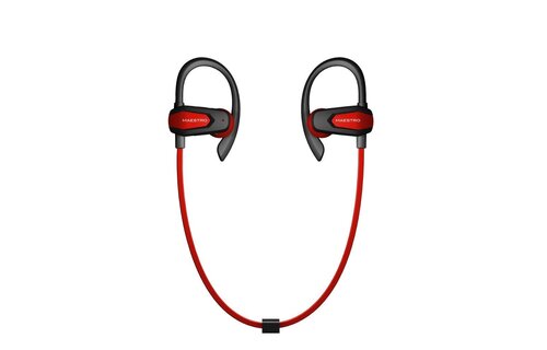 Maestro Cross Bluetooth  Sports Headset - Red / Black