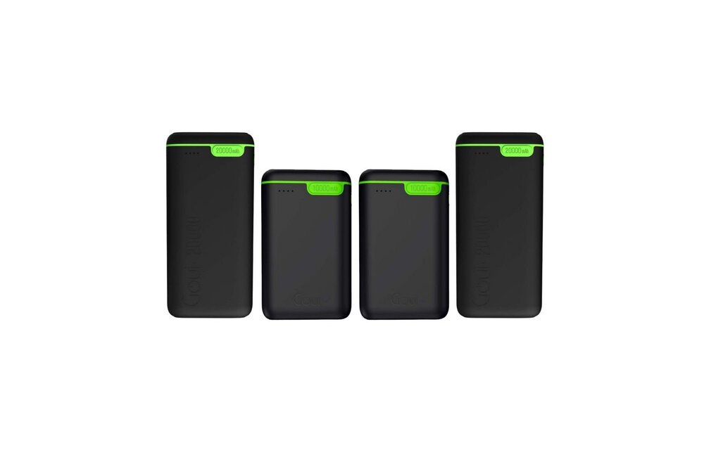 Goui Power Bank Mini X4 Bundle, 2x Kigo 10,000mAh, 2x Kigo 20,000mAh