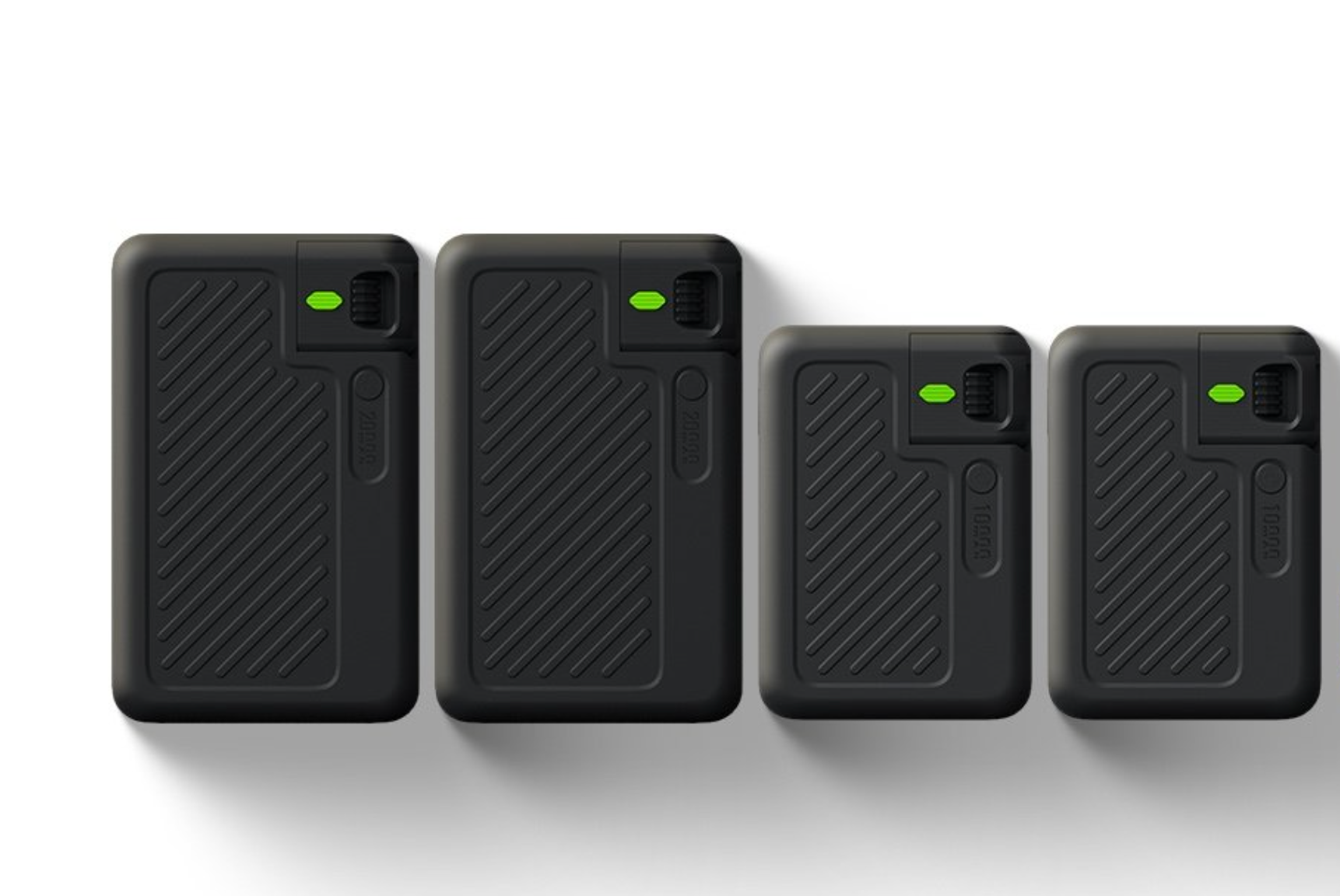 Goui Power Bank Mini X4 Bundle, 2x Singi 10,000mAh, 2x Singi 20,000mAh