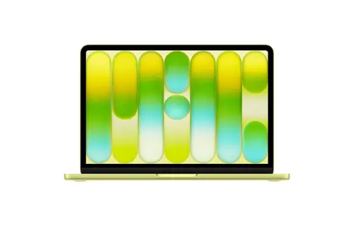 Apple MacBook Neo13-inch A18 Pro chip with 6‑core CPU and 5‑core GPU, 8GB, 512GB SSD English & Arabic Touch ID - Citrus