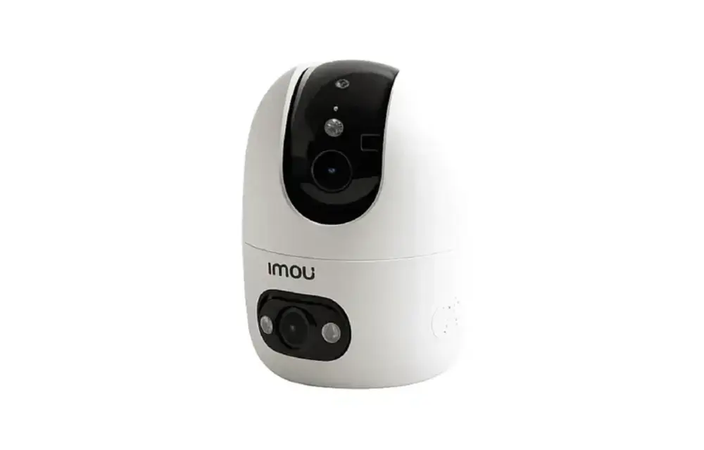 Imou Ranger 2 Dual Lens 6MP (3MP + 3MP) Indoor Smart Security WiFi Camera One Touch Call, Human/Pet Detection 360° - White