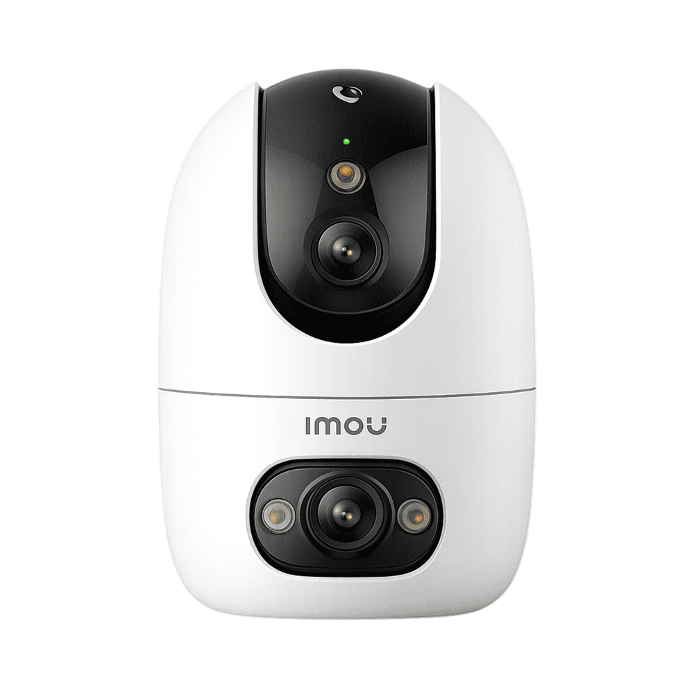 Imou Ranger 2 Dual Lens 10MP (5MP + 5MP) Indoor Smart Security WiFi Camera One Touch Call, Human/Pet Detection 360° - White