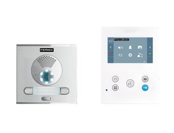 VEO By Fermax Video Door Entry Kit VDS Technology - White