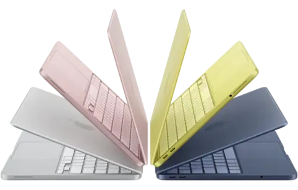 Apple MacBook Neo13-inch A18 Pro chip with 6‑core CPU and 5‑core GPU, 8GB, 512GB SSD English & Arabic Touch ID - Blush