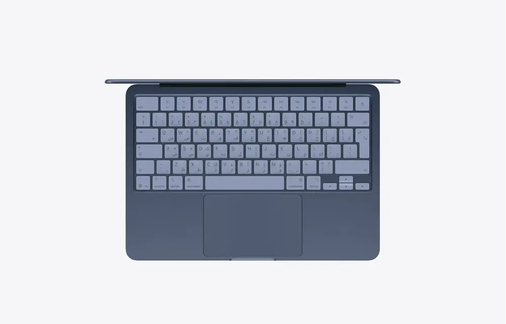 Apple MacBook Neo13-inch A18 Pro chip with 6‑core CPU and 5‑core GPU, 8GB, 256GB SSD English & Arabic - Indigo
