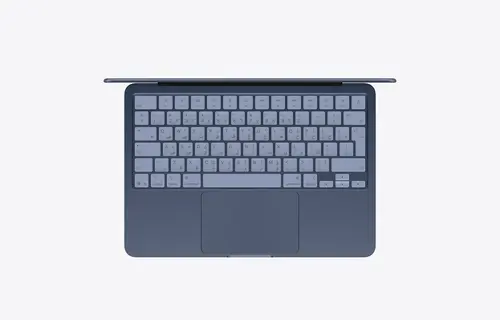 Apple MacBook Neo13-inch A18 Pro chip with 6‑core CPU and 5‑core GPU, 8GB, 256GB SSD English & Arabic - Indigo