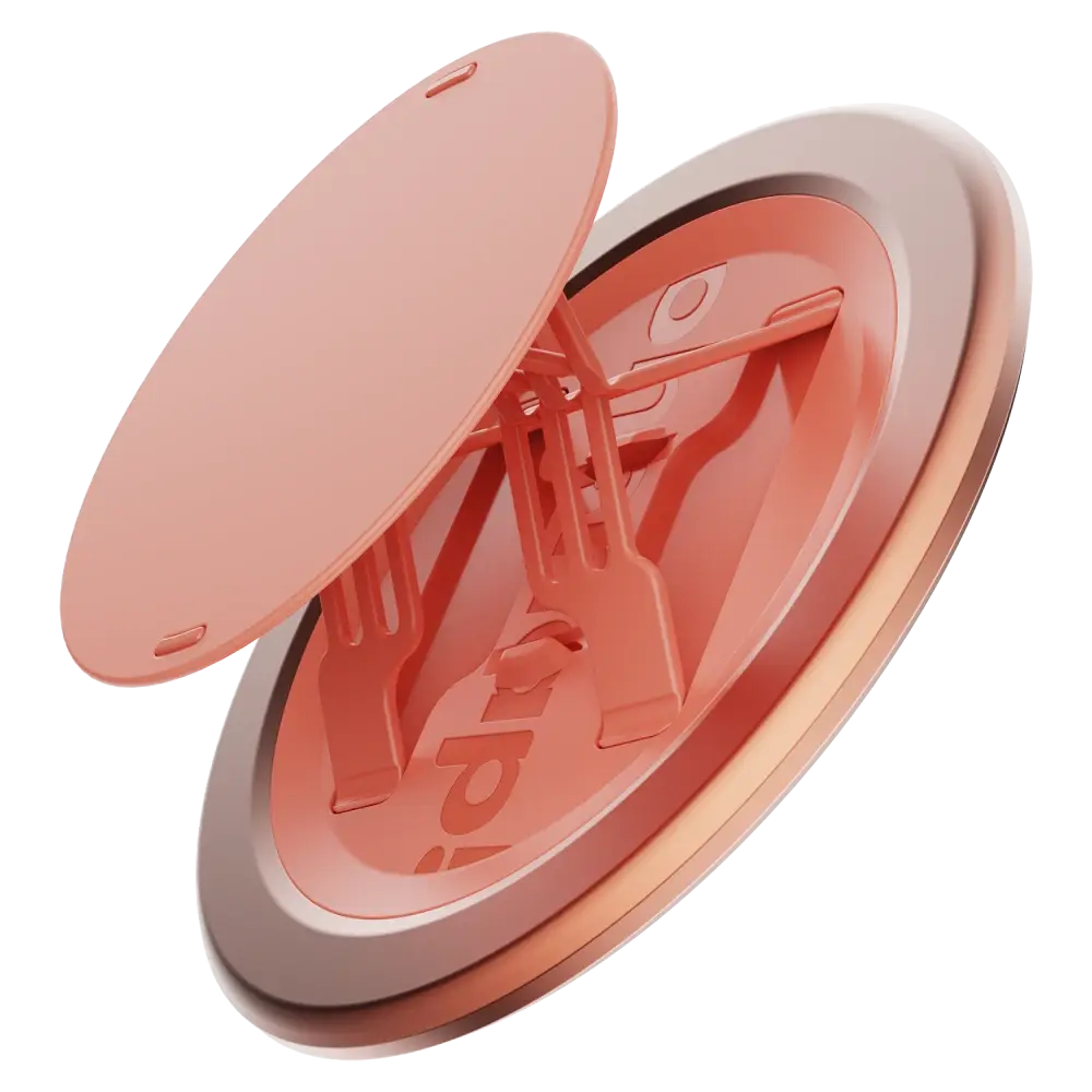 Ohsnap Snap 5 Grip Magnetic Phone Grip - Blazed Sunset