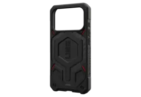 UAG Monarch Pro Case for Apple iPhone 17 Pro - Carbon Fiber Black and Red