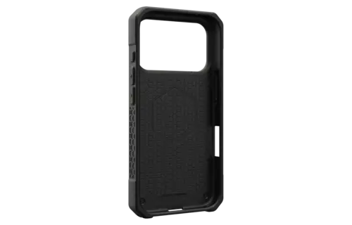 UAG Monarch Pro Case for Apple iPhone 17 Pro - Carbon Fiber Black and Red