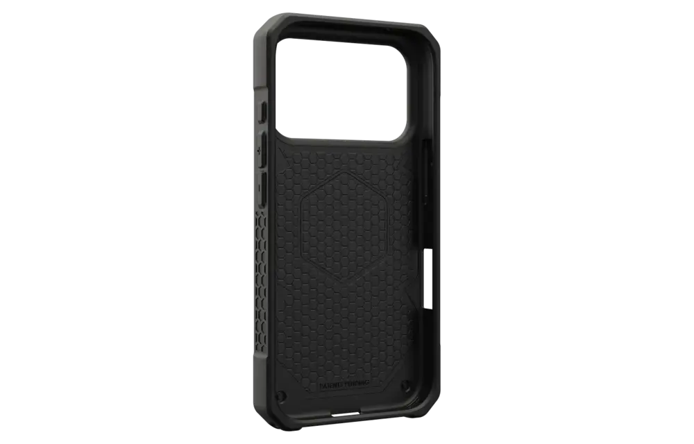 UAG Monarch Pro Case for Apple iPhone 17 Pro - Carbon Fiber Mallard and Red