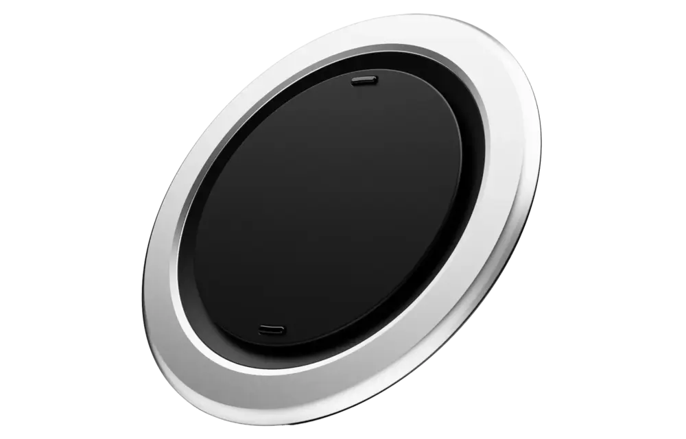 Ohsnap Snap 5 Grip Magnetic Phone Grip - Silver