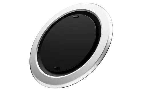 Ohsnap Snap 5 Grip Magnetic Phone Grip - Silver