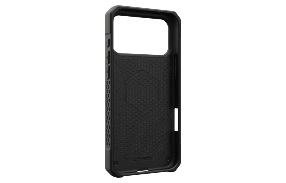 UAG Monarch Pro Case for Apple iPhone 17 Pro Max - Carbon Fiber Black and Red