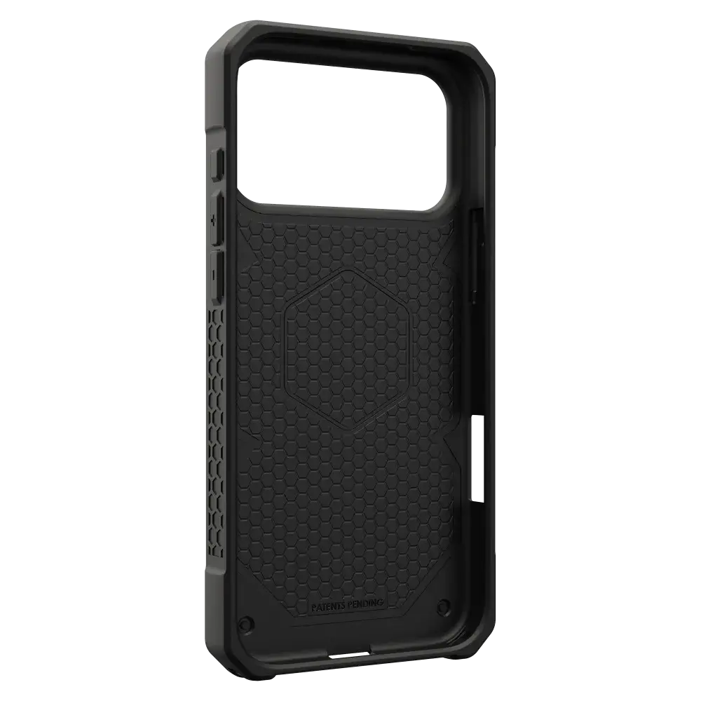 UAG Monarch Pro Case for Apple iPhone 17 Pro Max - Carbon Fiber Black and Red