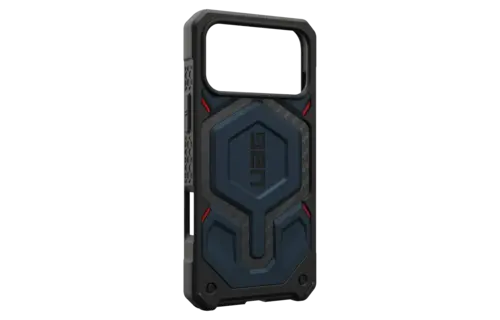 UAG Monarch Pro Case for Apple iPhone 17 Pro Max - Carbon Fiber Mallard and Red
