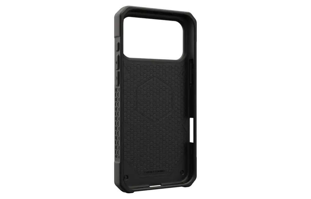 UAG Monarch Pro Case for Apple iPhone 17 Pro Max - Carbon Fiber Mallard and Red